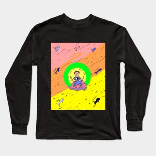 The Meditator Long Sleeve T-Shirt